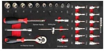 ROOKS OK-01.3100 Socket set