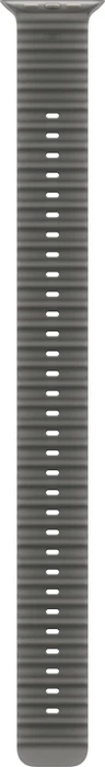 Apple Watch 49mm transparent-schwarze Verlängerung für das Ocean Armband - Ausführung aus natürlichem Titan