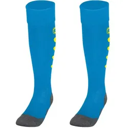 Jako Roma Stutzenstrumpf Unisex Erwachsene - Jako blau/neongelb -