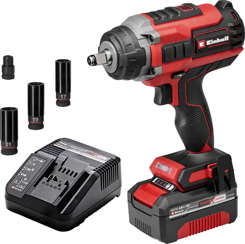 Einhell Professional IMPAXXO 18/450 4510074 Akku-Schlagschrauber 450 Nm 18V Anzahl mitgelieferte Akkus 1 4Ah Li-Ion bürstenlos