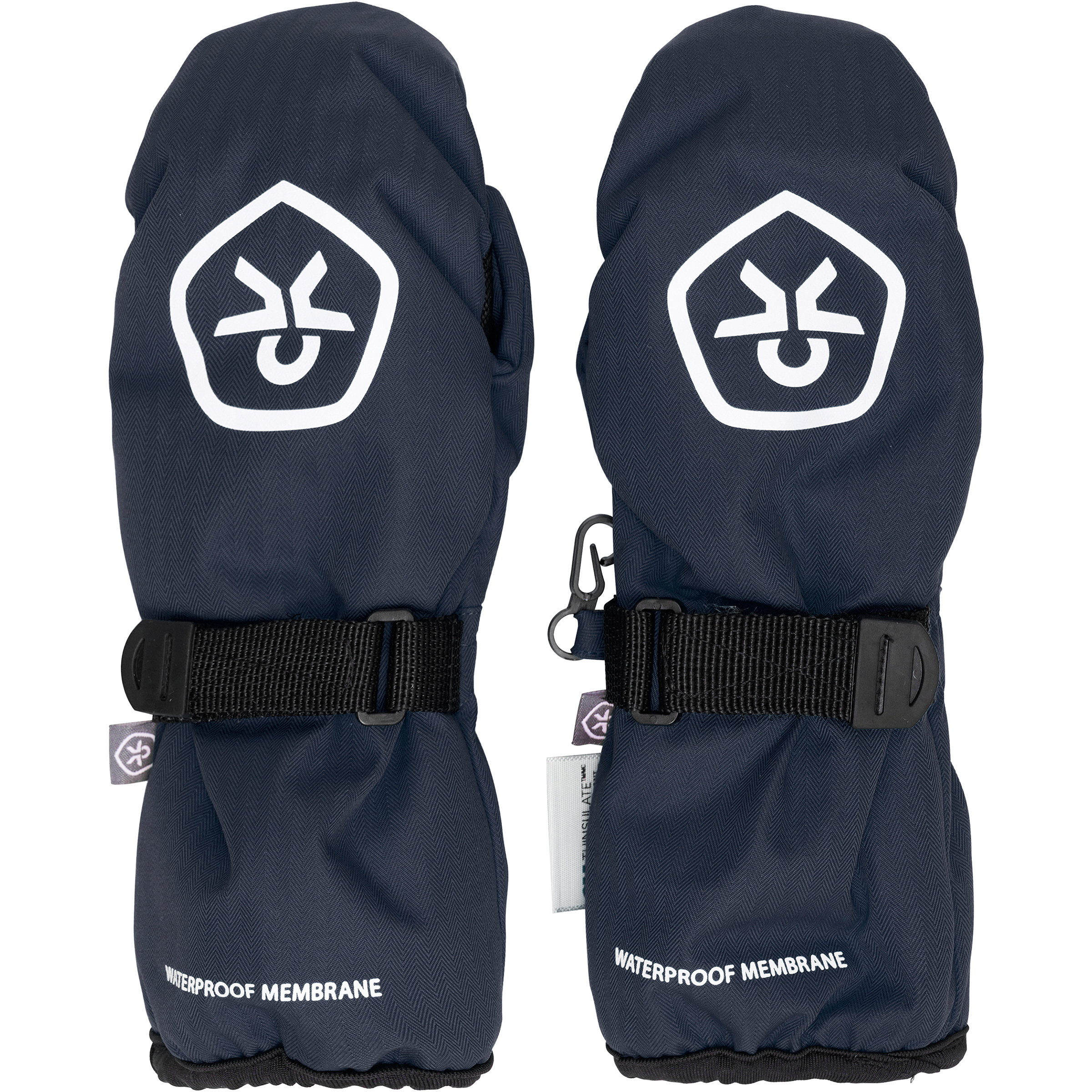 Color Kids Waterproof Kinder Skihandschuhe blau Größe 2-4 Jahre Lifestyle | Skifahren | Rodeln | Schneeschuhwandern Winddicht Wasserabweisend