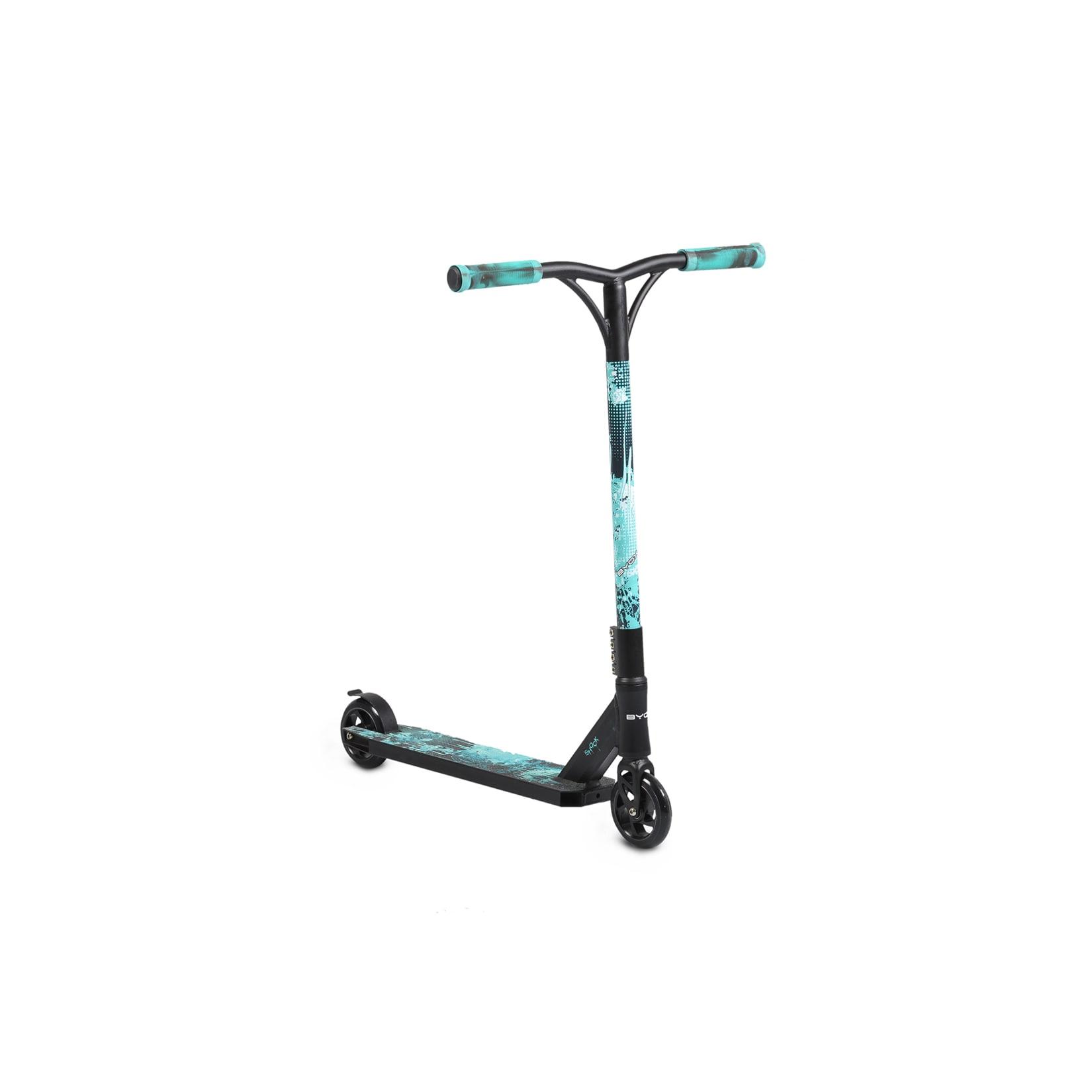 Byox Kinderroller Shock Aluminium PU Räder, ABEC-9, Hinterradbremse, Stoßdämpfer blau