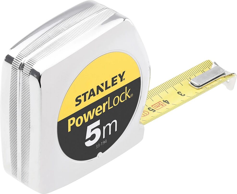 Mètre ruban 5 m x 19 mm 'Powerlock Classic ABS' STANLEY 1-33-194