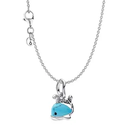 Pandora 28907 Damen-Halskette Silber Geschenkset Wal