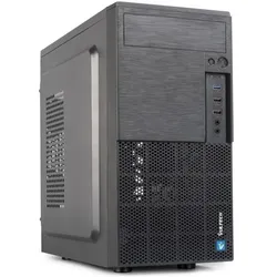 Vultech Micro-ATX Gehäuse mit 1x Usb-Netzteil (mATX, Mini-ITX), PC Gehäuse, Schwarz