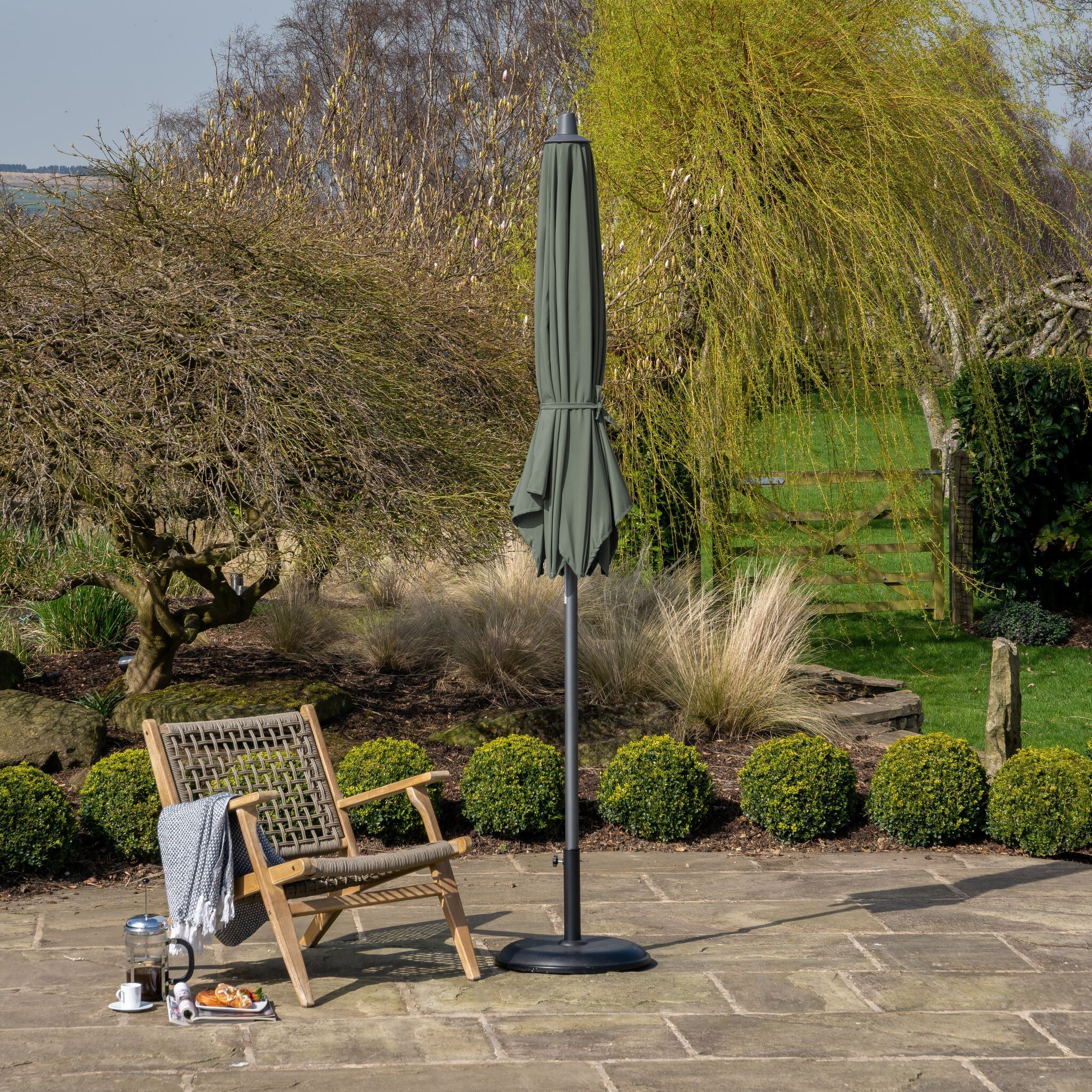 Pacific Lifestyle - Riva 3m Round Green Parasol