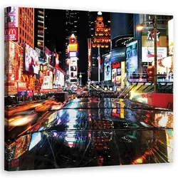 WANDBILD städte und architektur farbig