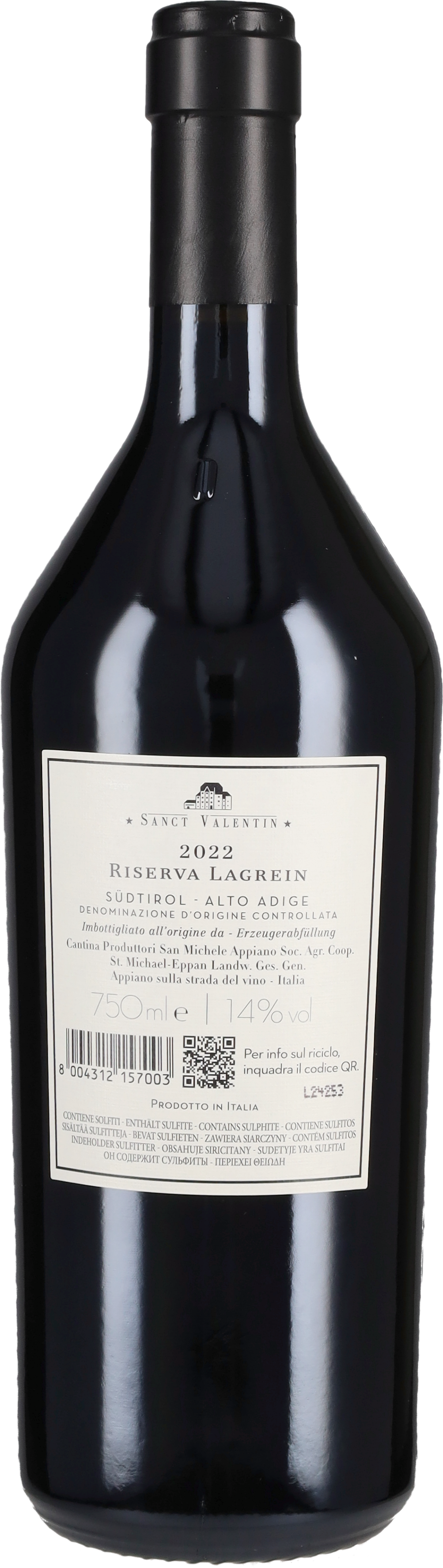 Lagrein 'Sanct Valentin' San Michele Appiano 2023