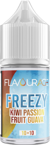 Flavourage Freezy Kiwi Passion Fruit Guava Aroma Mini Shot 10ml Frutta Tropicale Ghiaccio