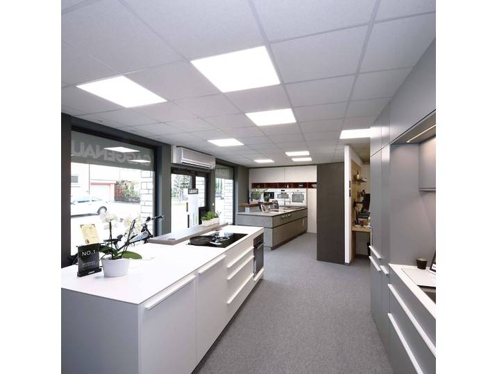 Deko-Light LED Panel Basic, weiß / opal, für Arbeitszimmer / Büro, Aluminium, Modern, Downlight