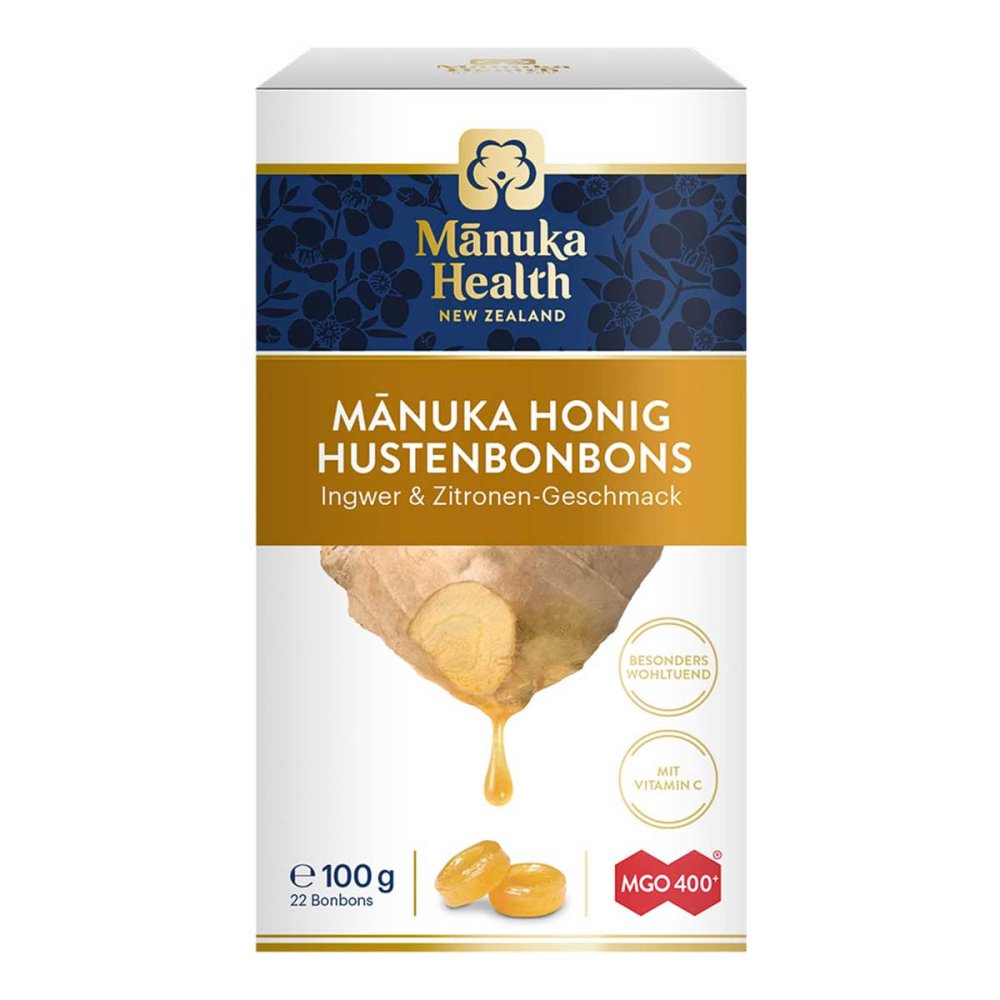 Hager Pharma GmbH Manuka Health Mgo 400+ Lutschbonb.ingwer-zitrone 15874897