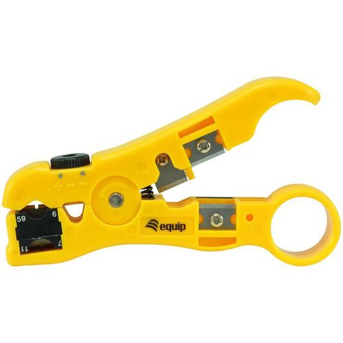 Equip Anlegewerkzeug LSA mit Einpress Abisolier Abschneide 129411