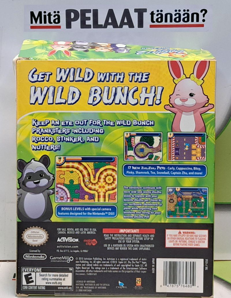 Zhu Zhu Pets 2 featuring the Wild Bunch - Limited Edition: Nutters Hamster DS