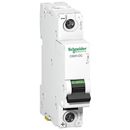 Schneider Electric A9N61506 C60H-DC stroomonderbreker, 1-polig, 6A, C-karakteristiek, 250V DC