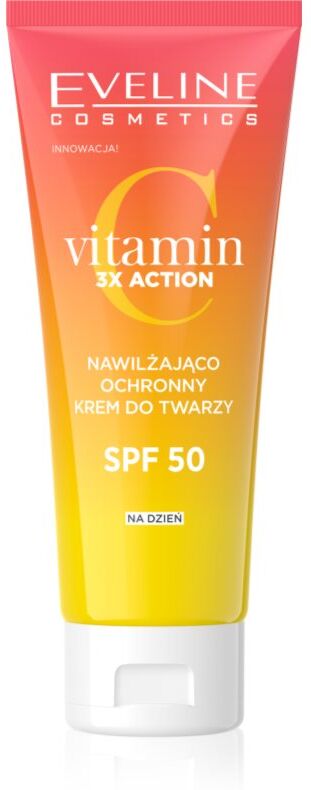 Eveline Cosmetics Vitamin C 3x Action hydratisierende Tagescreme SPF 50 30 ml
