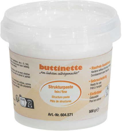 buttinette Strukturpaste, fein, 500 g