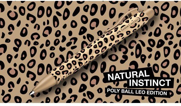Faber-Castell Poly Leo Kuglepen   Xb   Guld