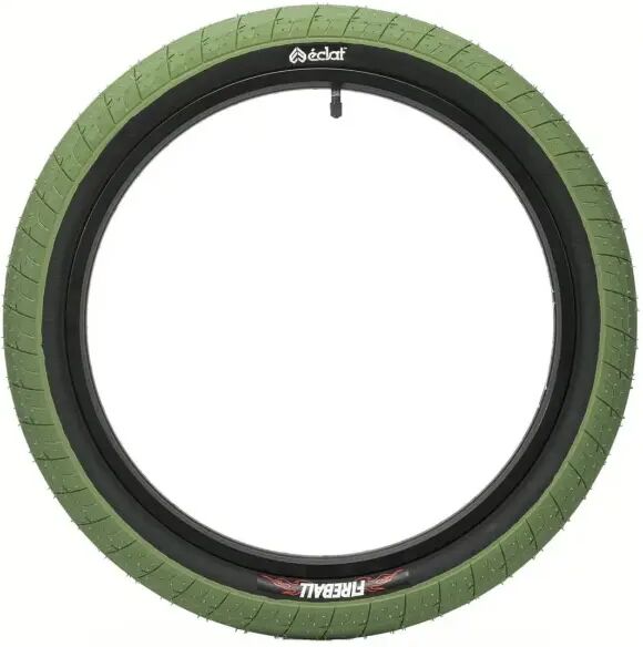 BMX Reifen Eclat Fireball (2.4" - Army Green/Black)
