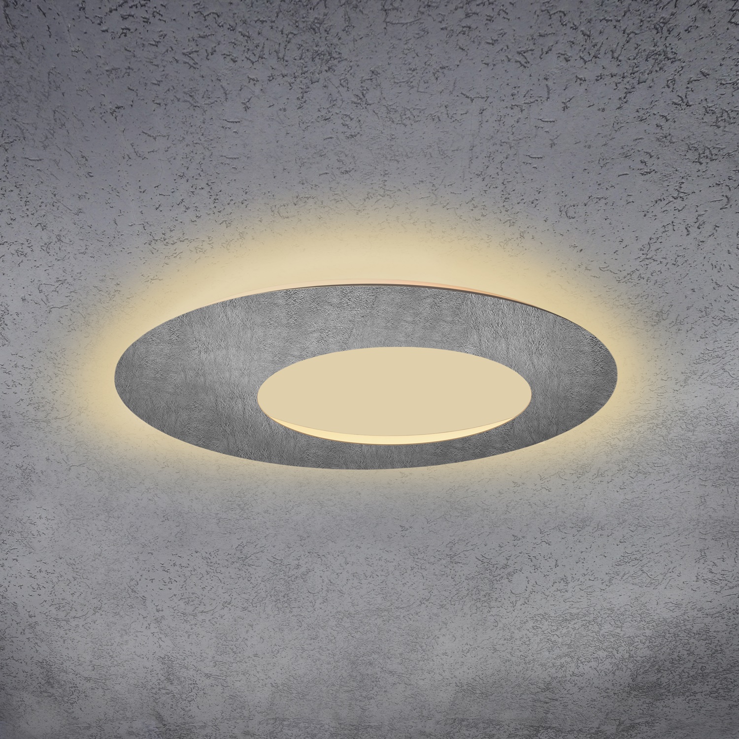 Escale LED-Wand-/Deckenleuchte BLADE OPEN 79cm Betonoptik 89980409 4011895492876