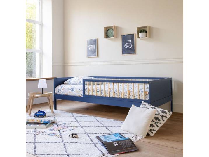 Lit pour enfant 190x90cm bleu foncé ADAM