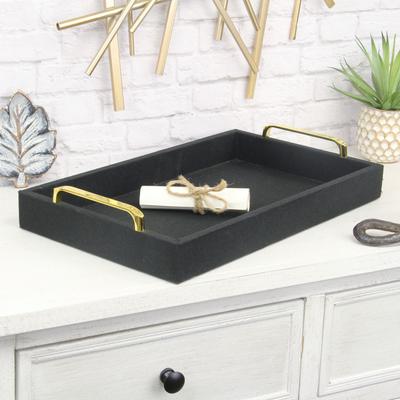 Cheungs Canter Isle Linen Decorative Tray