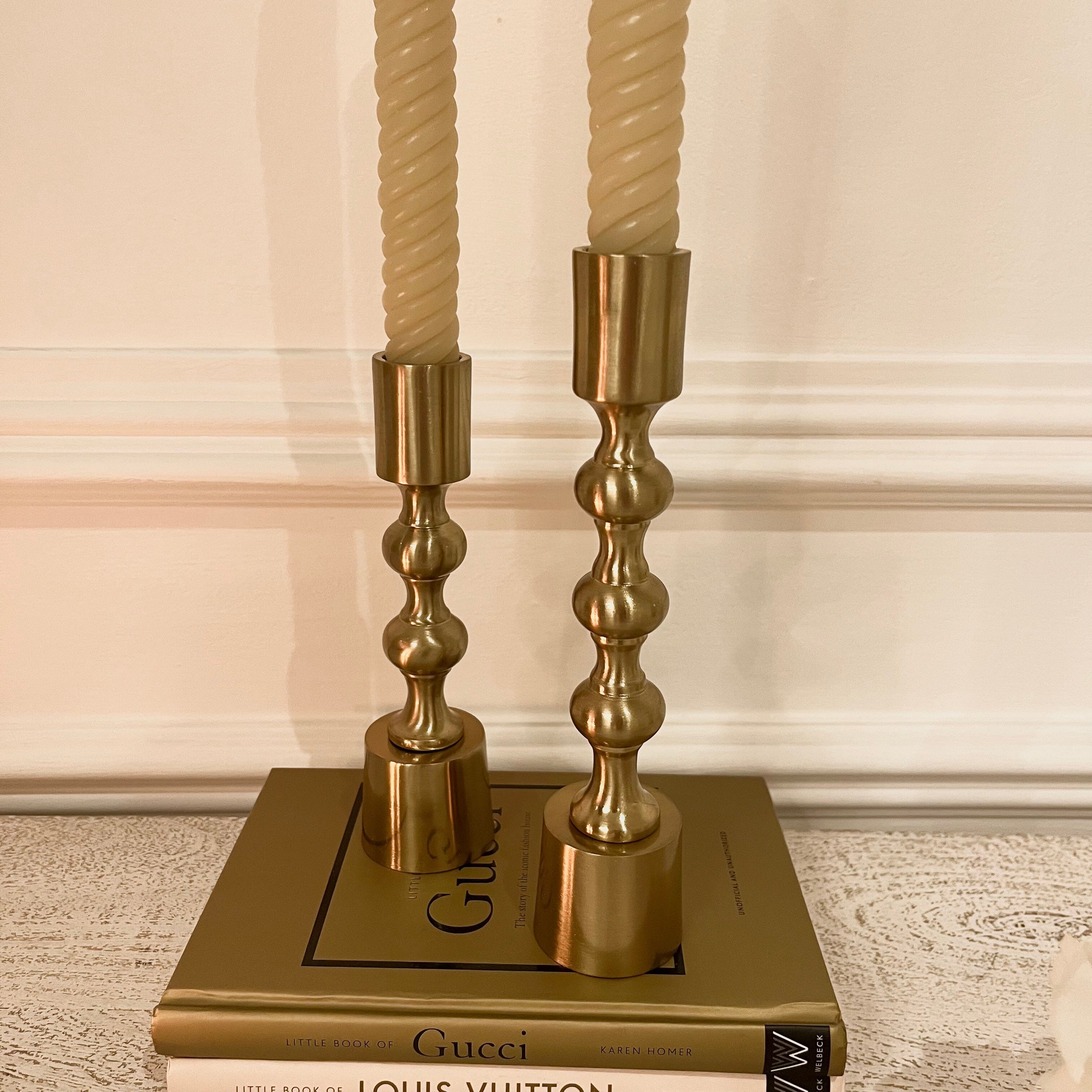 Micaela Mini Gold Decorative Candlestick Holder