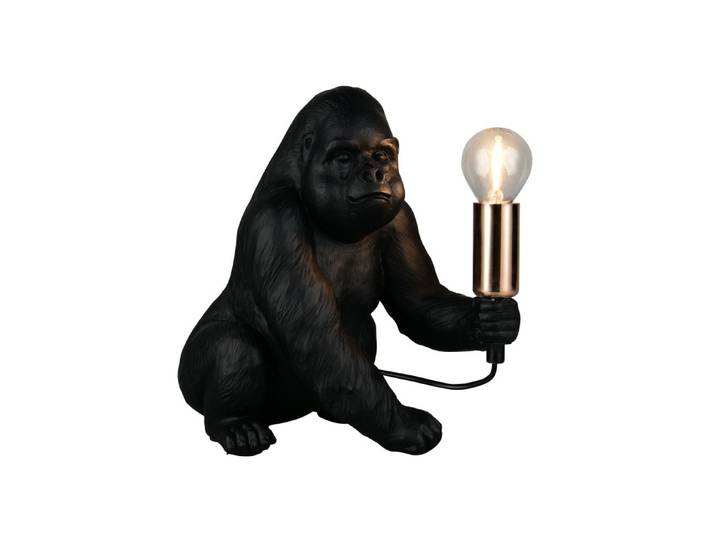 Lampe à poser KONG – gorille déco avec douille E14