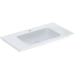 Geberit ONE Möbelwaschtisch Abgang vertikal, 90x14x48cm, 505.010.01.3, Ausführung: Hahnloch mittig