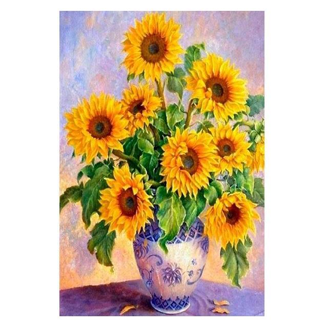 Norimpex 5D-Diamantmosaik - Sonnenblumen 40x30cm (54618818)