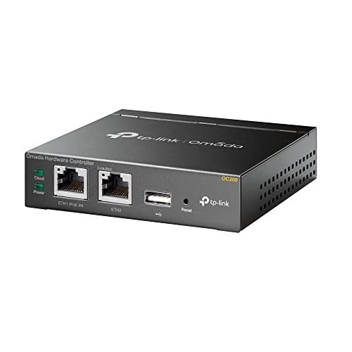 TP-Link Omada OC200 Hybrid PoE Hardware Controller, Grijs Metallic