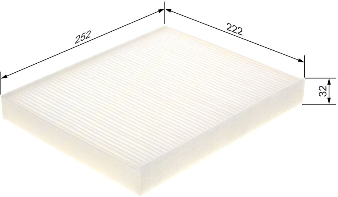 Bosch Filtro cabina 1 987 435 135