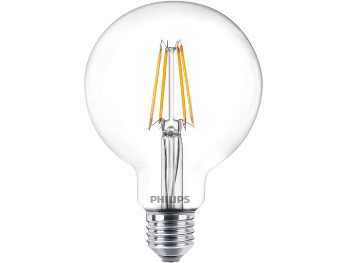 Leuchtmittel Philips Glas E27 7 W - Farbe: transparent - LED - Lichtfarbe: Extra warmweiss - LED Leuchtmittel