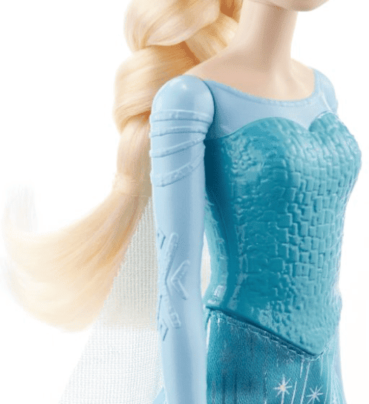 Disney Princess Frozen 1 Elsa Doll with Accessories for Kids, Includes Soft Cape and Shoes