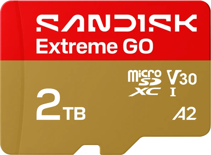 SANDISK microSDXC 2 TB Extreme Go