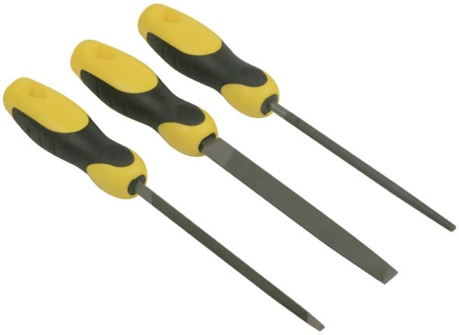 Stanley Jeu de limes taille 1, 3 pièces 150 mm (0-22-445)