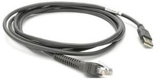 Zebra CBA-U01-S07ZAR USB Cable 2 m (7 ft), Straight - for LS2208, DS2208, LI4278 Barcode Scanners