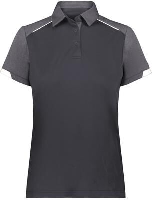 Russell Athletic R20DKX Women's Legend Polo Shirt in Stealth size Small   Polyester
