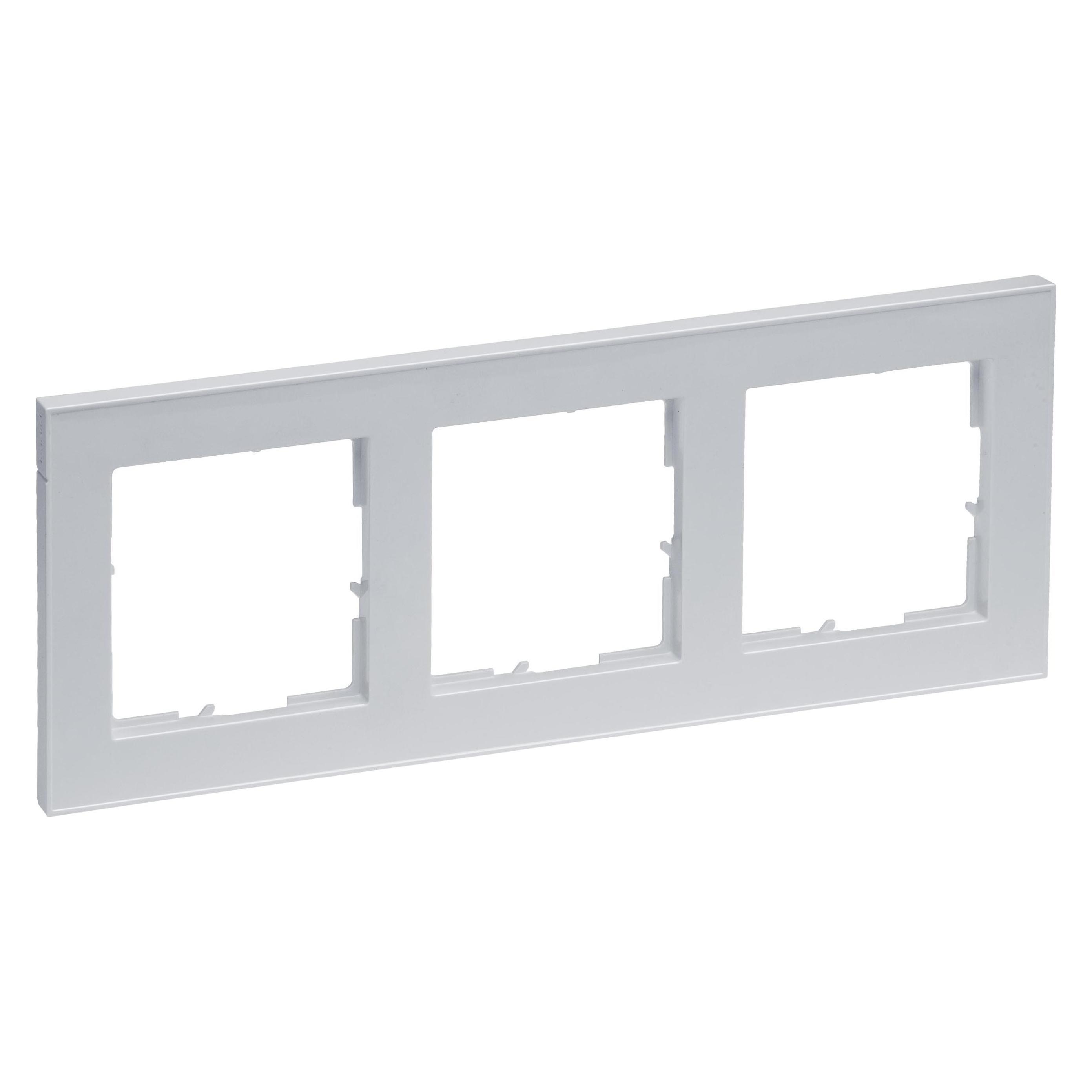 Legrand SEANO + 3-fach Rahmen, halogenfreies Thermoplast, nachhaltige Produktion und Verpackung (765283)