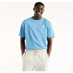 NEW BALANCE Herren Kapuzensweat Sport Essentials Cotton T-Shirt, Größe L in Pink 41509