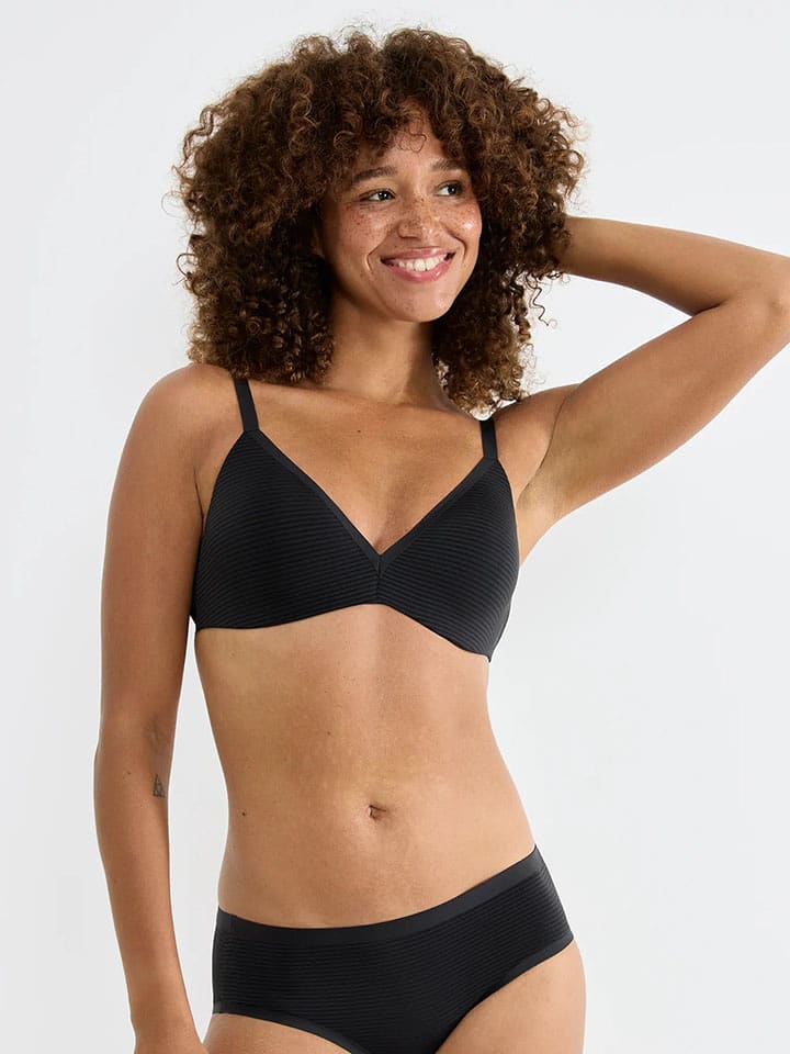 Sloggi Push-up-BH "Zero Feel" in Schwarz - L_Plus