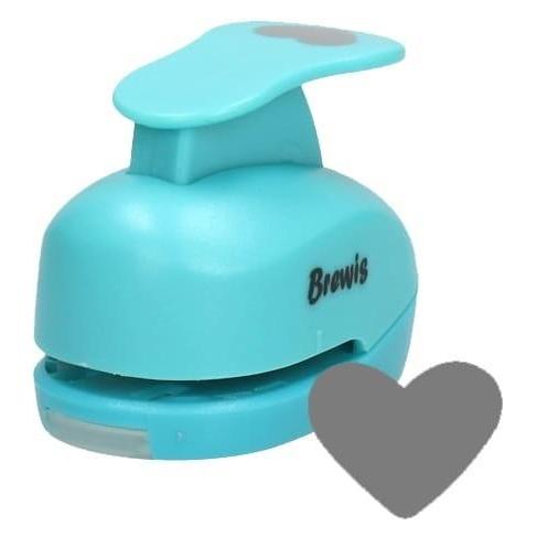 Brewis Dekorativer Locher - Herz 2,5cm MIX (57386022)