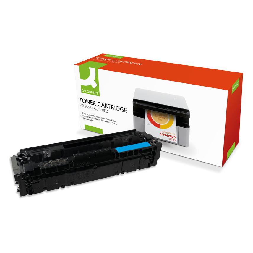 Q-Connect Toner für Color Laserdrucker/Multifunktionsgeräte (C) (KF18649)