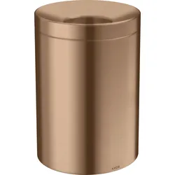 hansgrohe AXOR UNIVERSAL Circular Abfalleimer, 42872310, Farbe: Brushed Red Gold