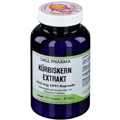 Kürbiskern Extrakt 450 mg GPH Kapseln 120 St