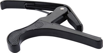 Harley Benton HBCA-K Acoustic/Electric Capo Schwarz