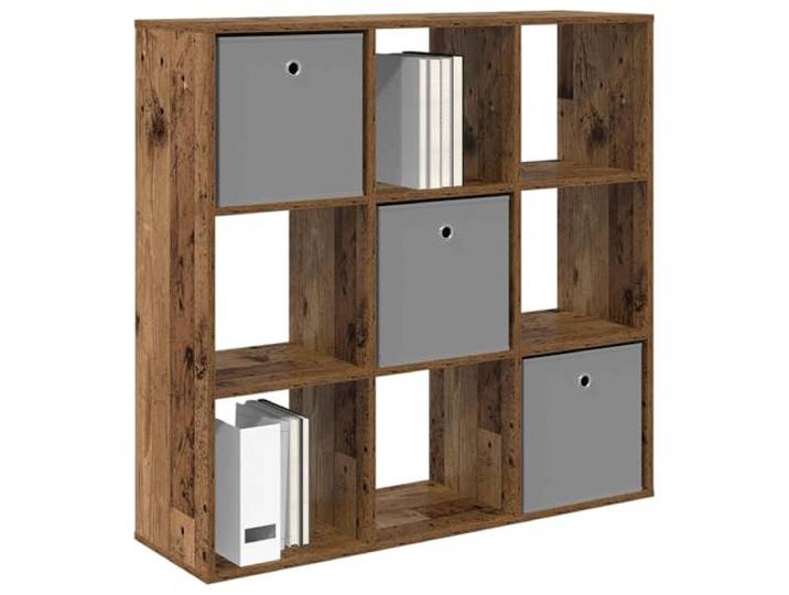 KTHLBRH Sideboard mit 3 Schubladen, Holz, 102 x 31 x 99,5 cm Robustes Holz, eingelassene Griffe, ausgestattete Regale, vielseitige Nutzung im Wohnzimmer
