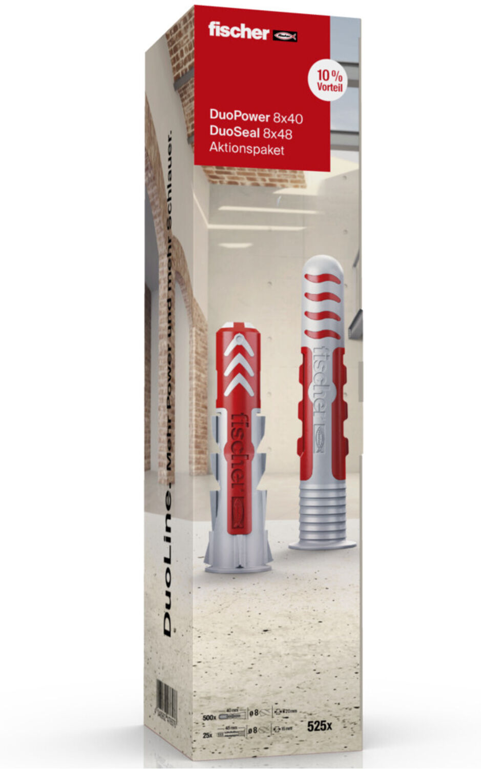 fischer Dübeltower 8 DuoPower / DuoSeal (567093)