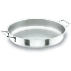 Lacor WAGNER 18/10 Edelstahl Paellapfanne geeignet für Induktion 32 cm