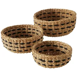 Boltze Home, Aufbewahrungskorb, Bokar (32 cm, 3x)