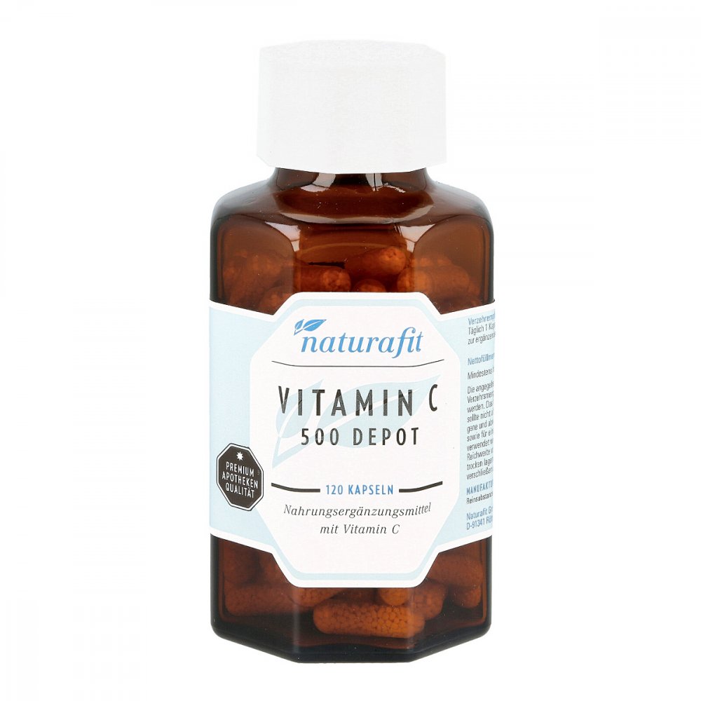 NaturaFit GmbH Naturafit Vitamin C 500 Depot Kapseln 12516482